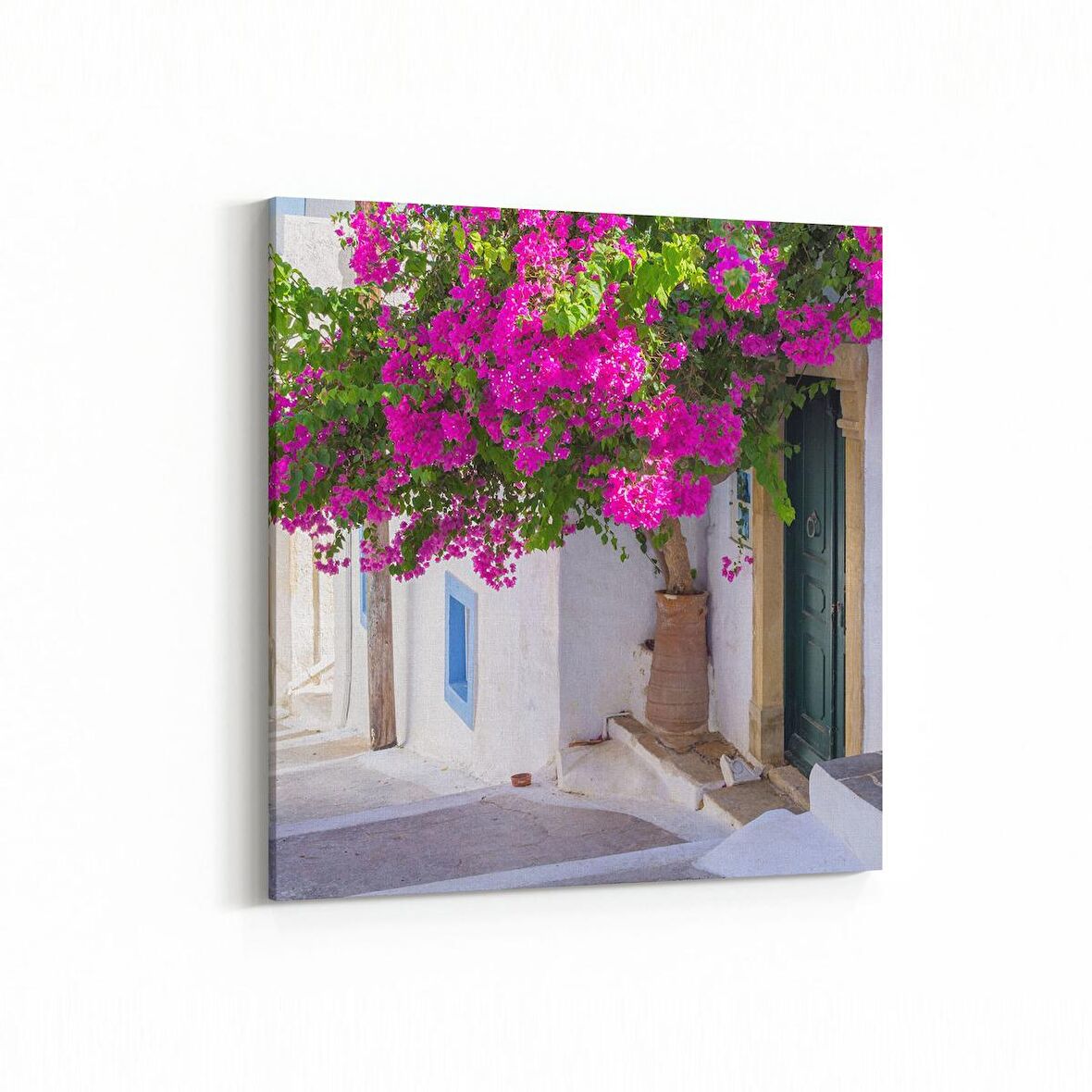 Olla 18941K Yapı Görseli Kare Kanvas Tablo (Ölçü: 60X60)