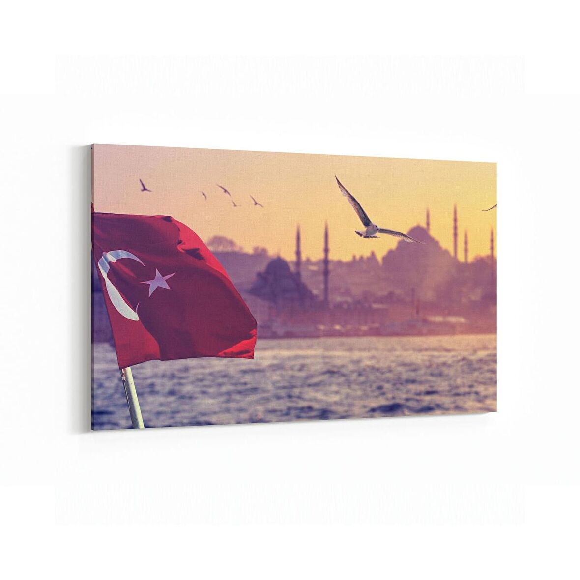Olla 17935Y Yapı Görseli Yatay Kanvas Tablo (Ölçü: 30X20)