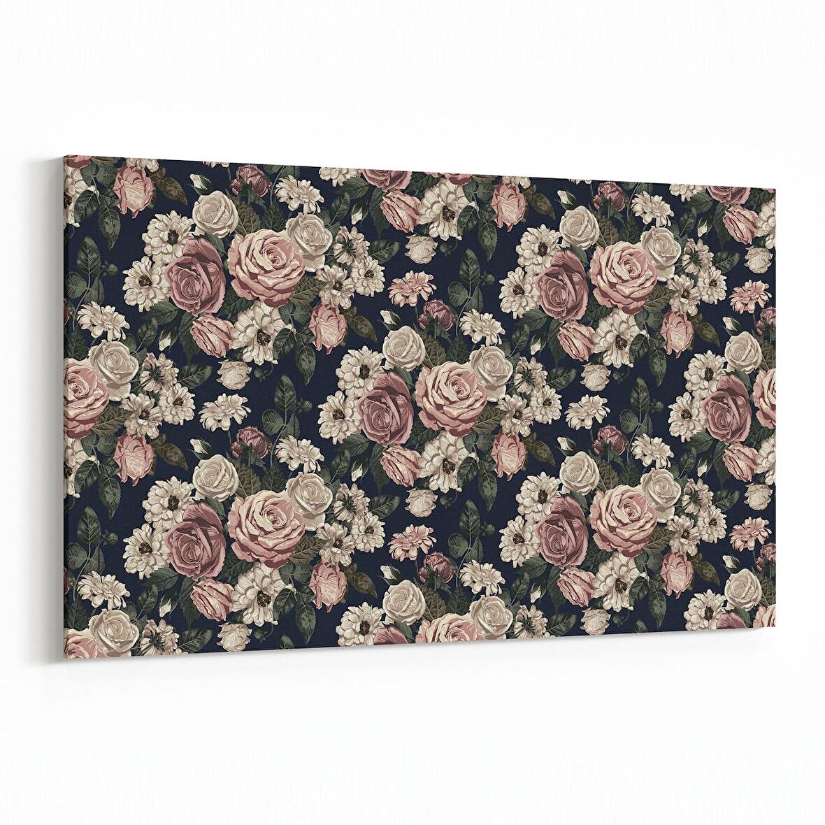 Olla 11773Y Çiçek Görseli Yatay Kanvas Tablo (Ölçü: 90X60)