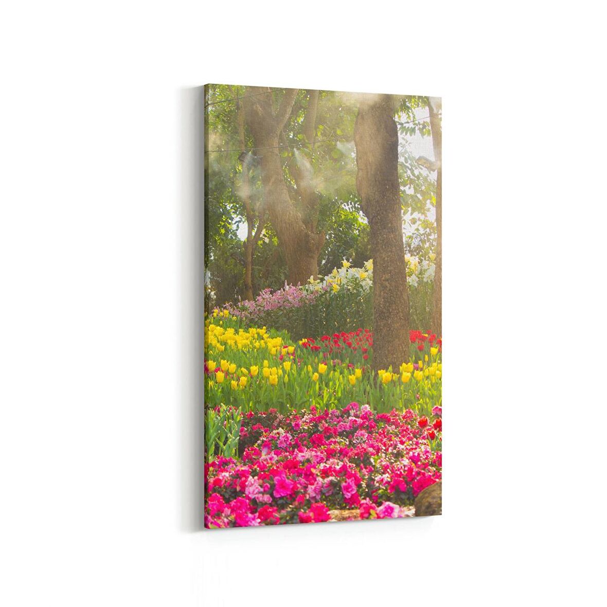 Olla 13942DD Doğa / Manzara Görseli Dikey Dar Kanvas Tablo (Ölçü: 40X80)