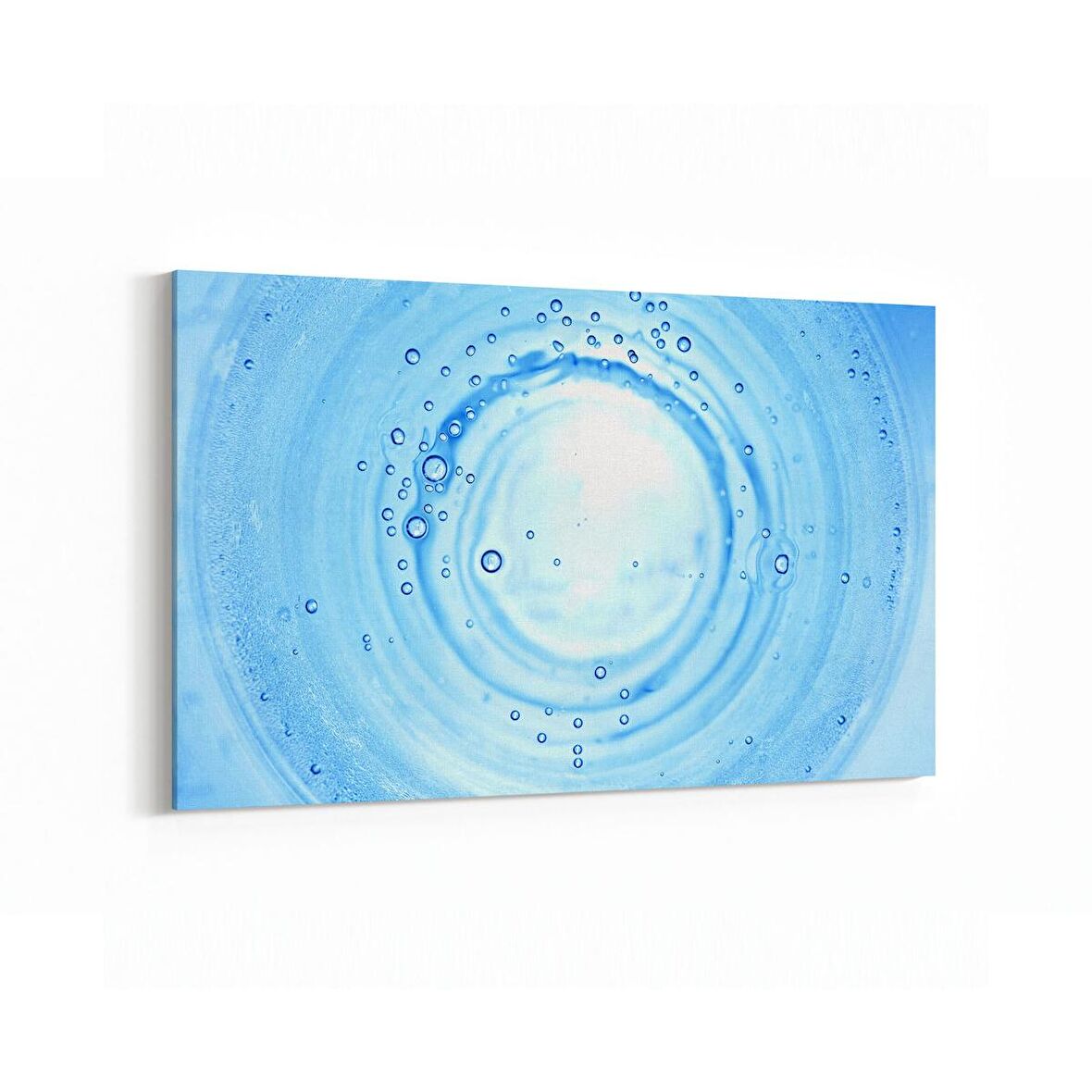Olla 17284Y Su / Damla Görseli Yatay Kanvas Tablo (Ölçü: 90X60)