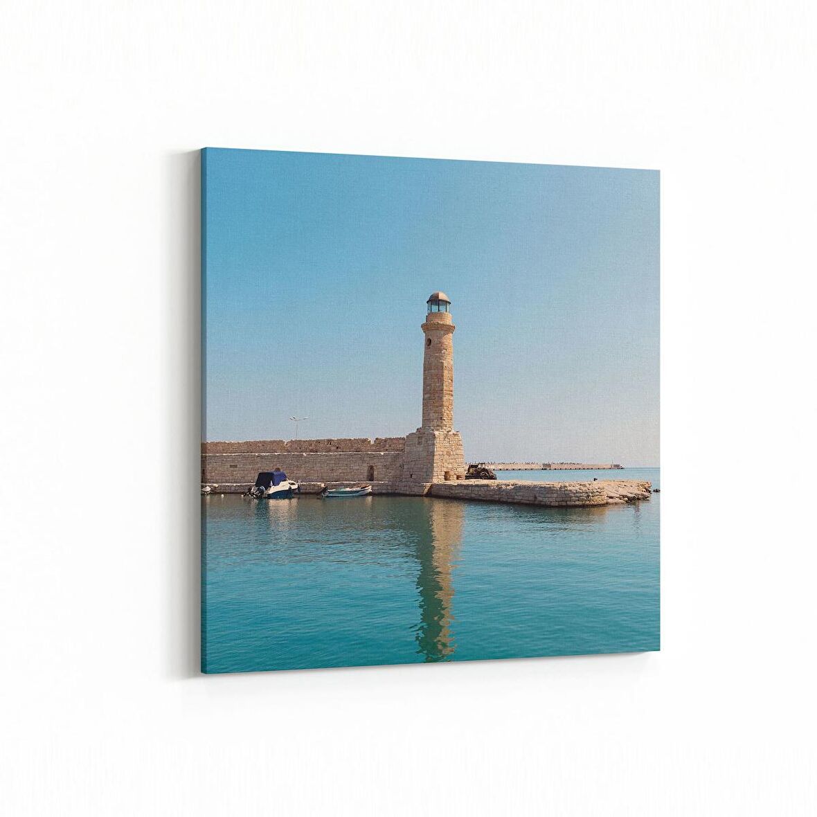 Olla 18062K4 Yapı Görseli Kare 4'lü Kanvas Tablo (Ölçü: 145X145)