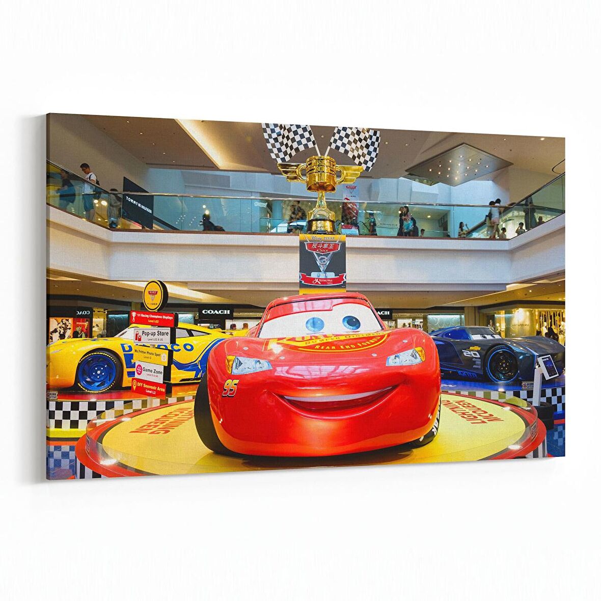 Olla 12810Y Çocuk Odası Görseli Yatay Kanvas Tablo (Ölçü: 150X100)