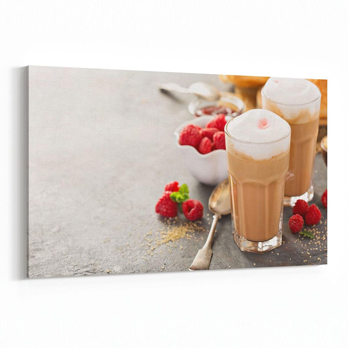 Olla 15243Y Gıda Görseli Yatay Kanvas Tablo (Ölçü: 90X60)