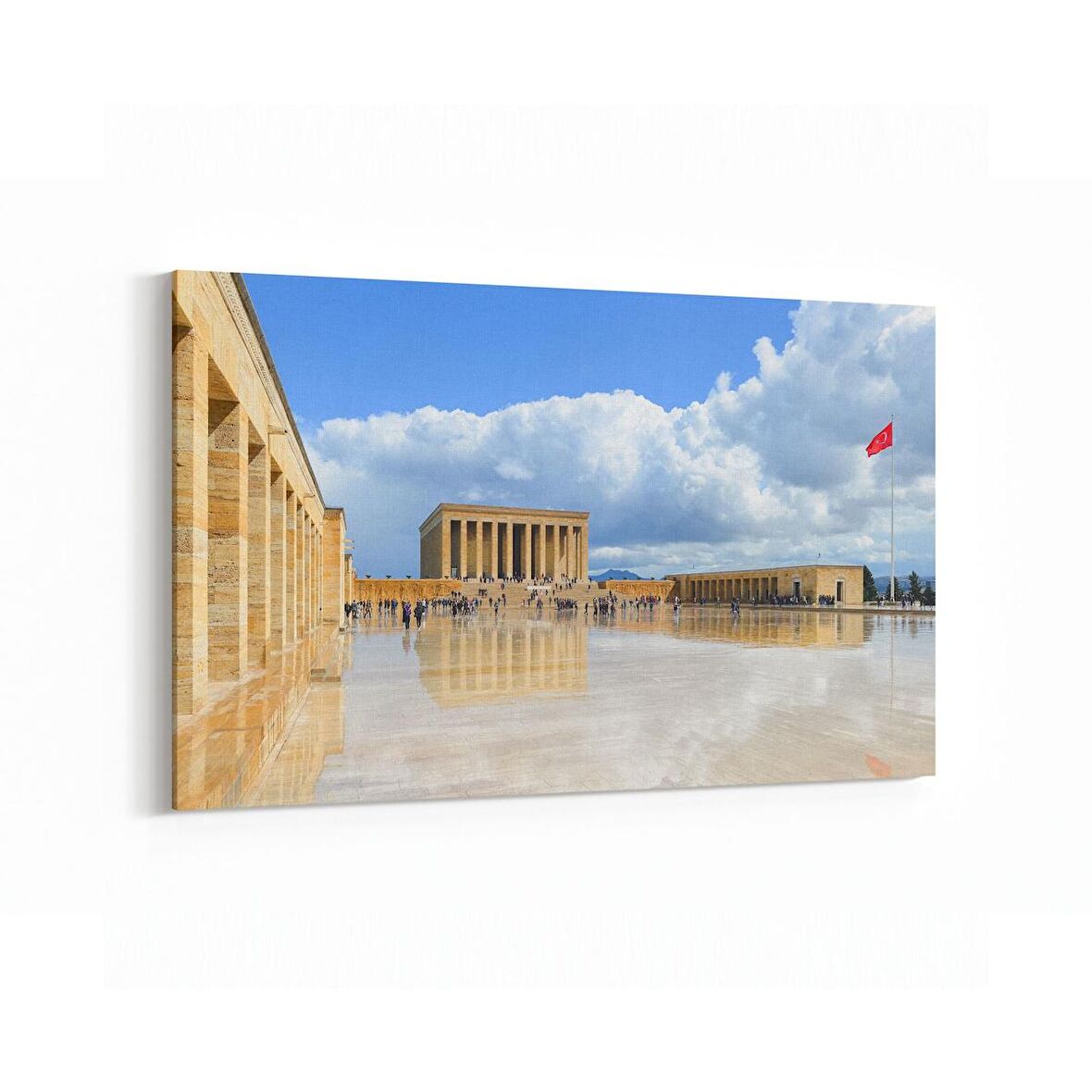 Olla 17931Y Yapı Görseli Yatay Kanvas Tablo (Ölçü: 45X30)