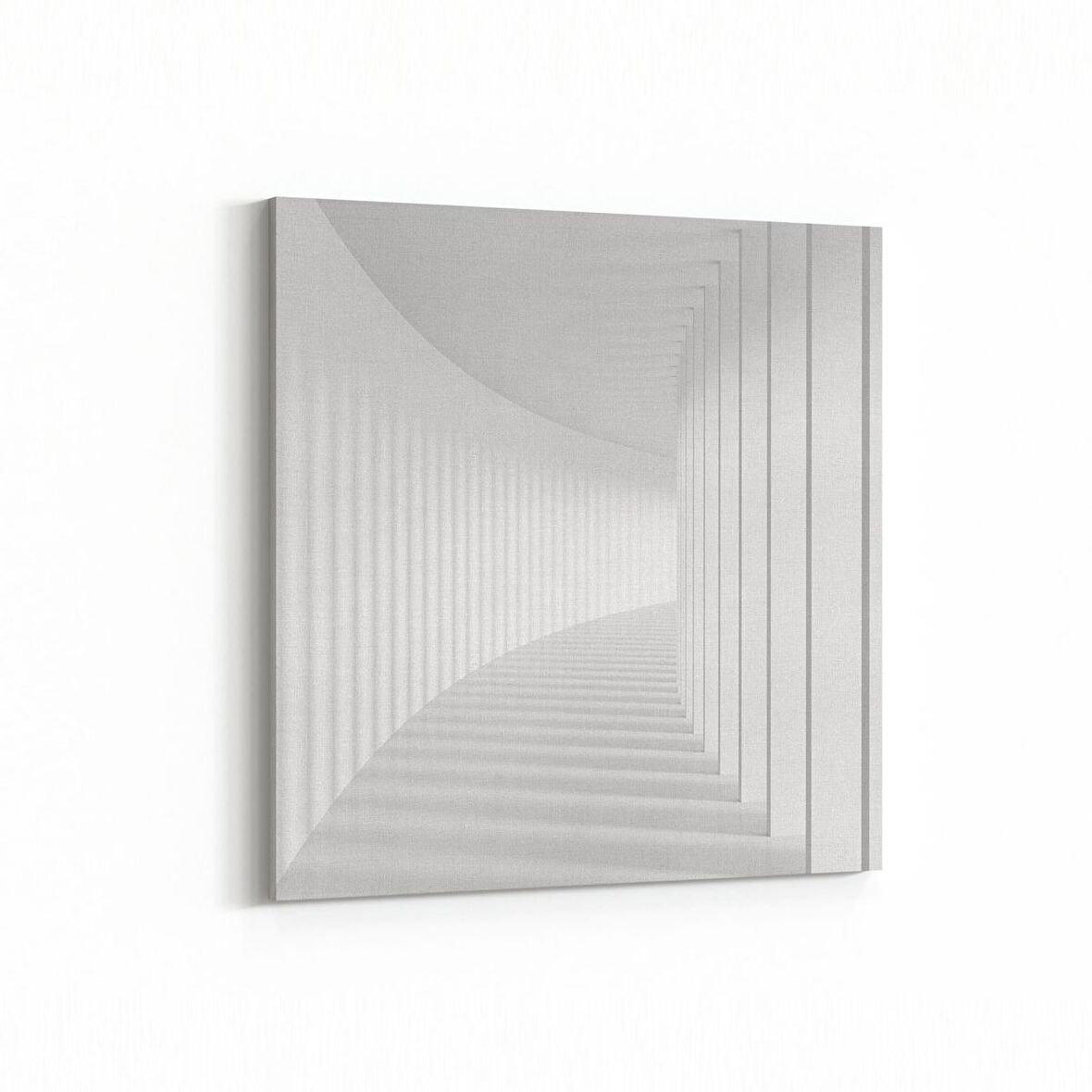 Olla 10444K Abstract Tünel Görsel Kare Kanvas Tablo (Ölçü: 25X25)