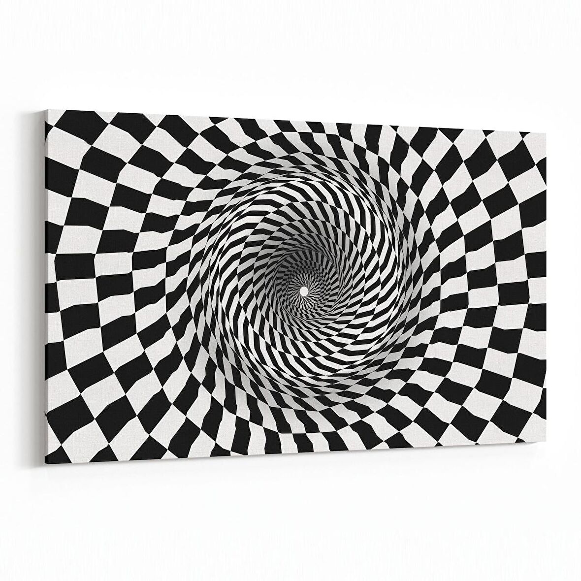 Olla 10239Y Abstract Girdap Görsel Yatay Kanvas Tablo (Ölçü: 45X30)