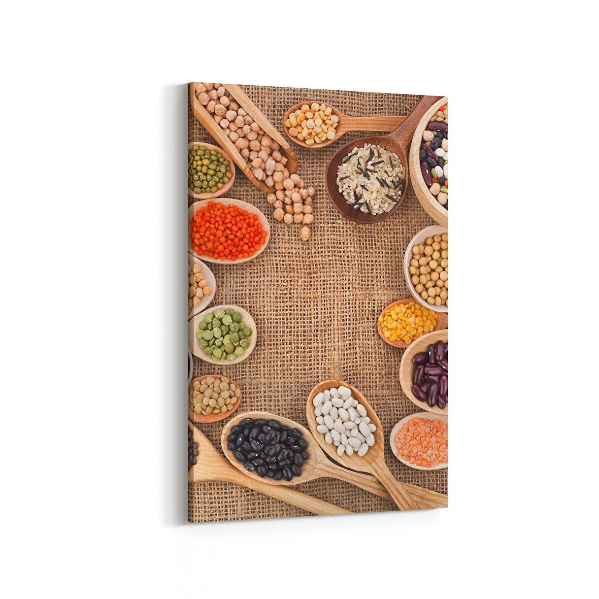 Olla 15036D Gıda Görseli Dikey Kanvas Tablo (Ölçü: 100X150)