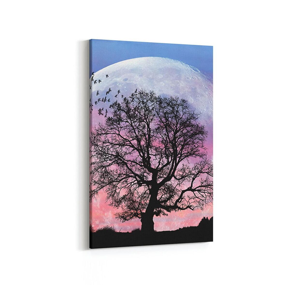 Olla 14159D Doğa / Manzara Görseli Dikey Kanvas Tablo (Ölçü: 100X150)