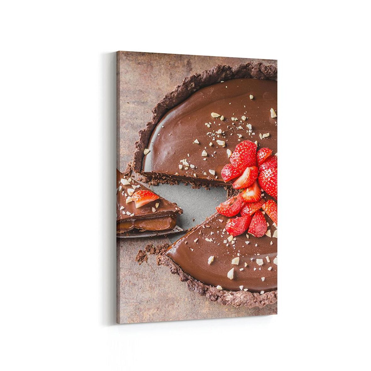 Olla 15216D Gıda Görseli Dikey Kanvas Tablo (Ölçü: 60X90)