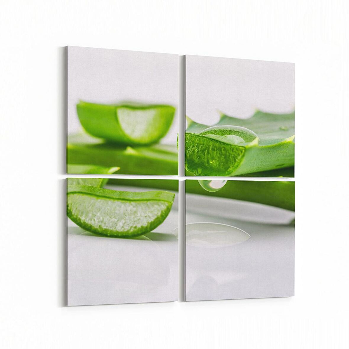 Olla 15126K4 Gıda Görseli Kare 4'lü Kanvas Tablo (Ölçü: 65X65)