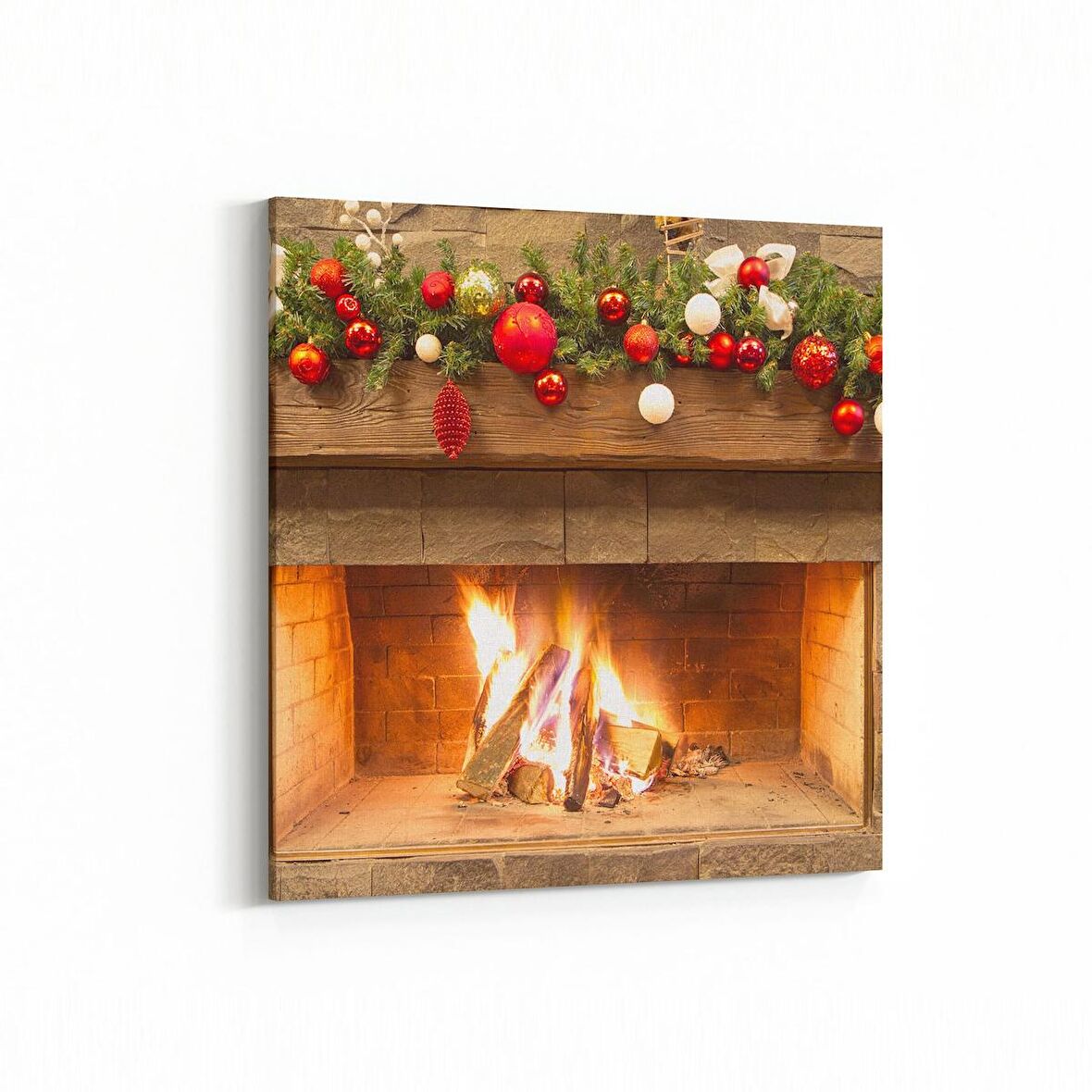 Olla 18939K4 Yapı Görseli Kare 4'lü Kanvas Tablo (Ölçü: 125X125)