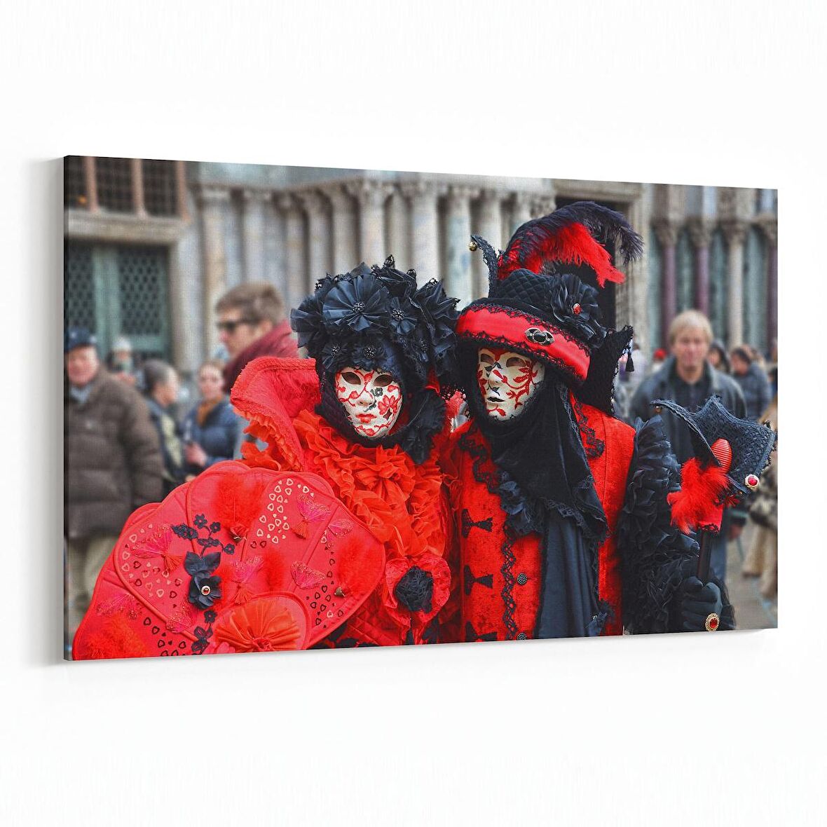 Olla 16790Y Model / Manken Görseli Yatay Kanvas Tablo (Ölçü: 150X100)