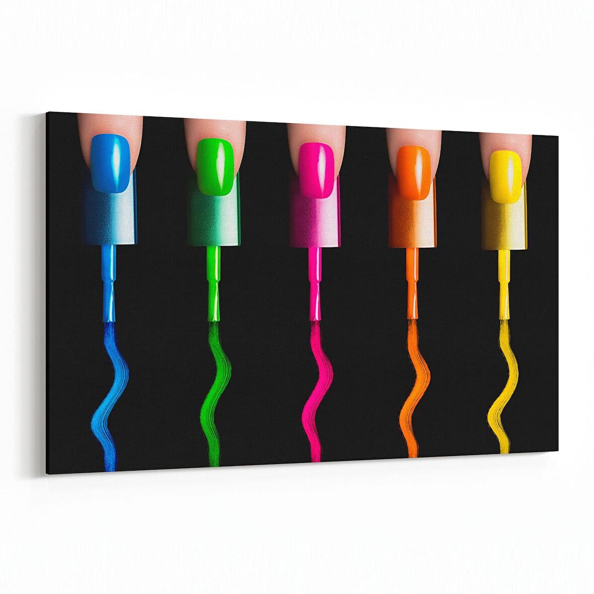 Olla 16312Y Kuaför / Berber Görseli Yatay Kanvas Tablo (Ölçü: 45X30)