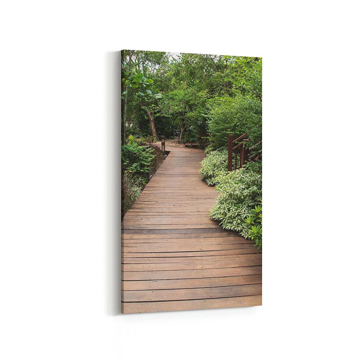 Olla 13439DD Doğa / Manzara Görseli Dikey Dar Kanvas Tablo (Ölçü: 30X60)