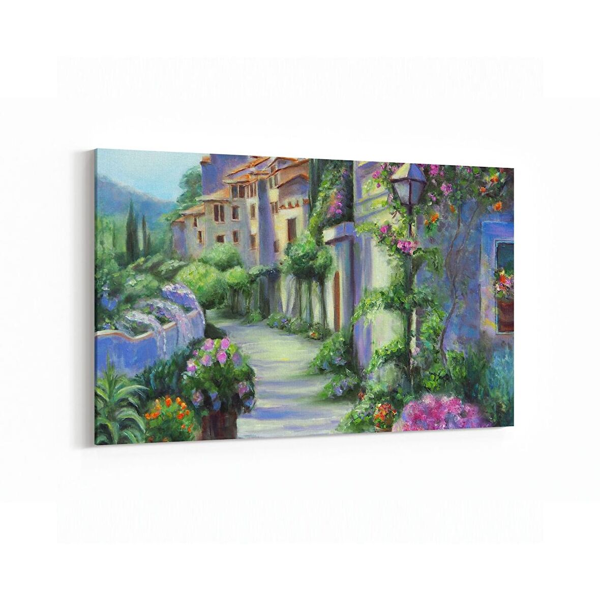 Olla 17798Y Yağlı Boya Görseli Yatay Kanvas Tablo (Ölçü: 70X50)