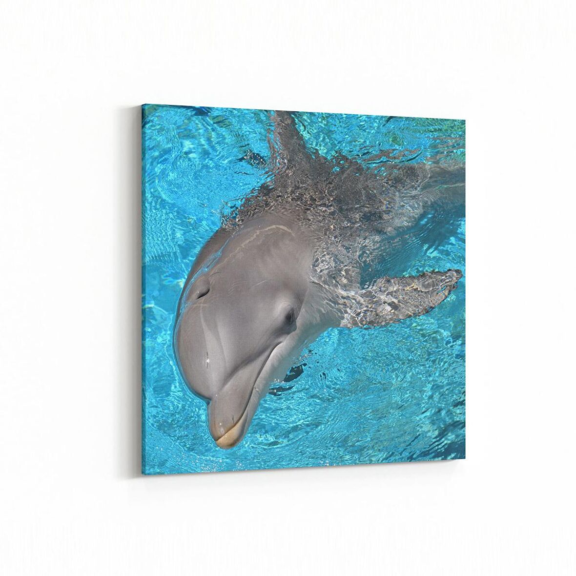 Olla 12902K Deniz / Okyanus Görseli Kare Kanvas Tablo (Ölçü: 25X25)