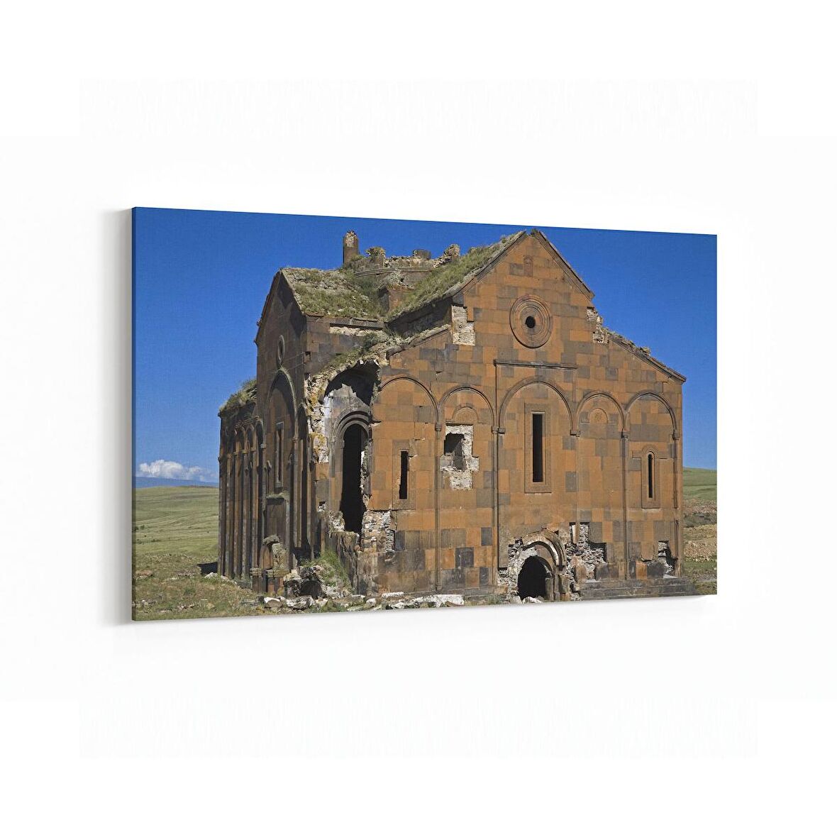 Olla 18849Y Yapı Görseli Yatay Kanvas Tablo (Ölçü: 70X50)