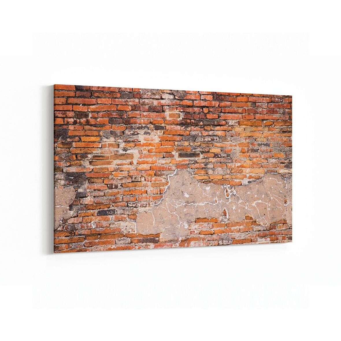 Olla 17499Y Taş / Tuğla Görseli Yatay Kanvas Tablo (Ölçü: 70X50)