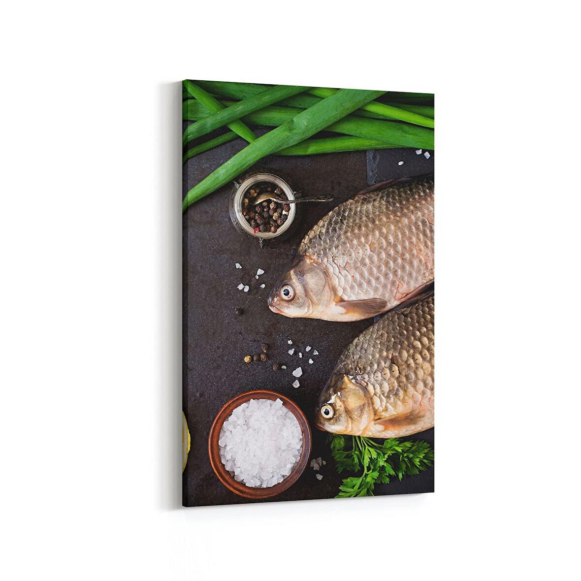 Olla 15197D Gıda Görseli Dikey Kanvas Tablo (Ölçü: 100X150)