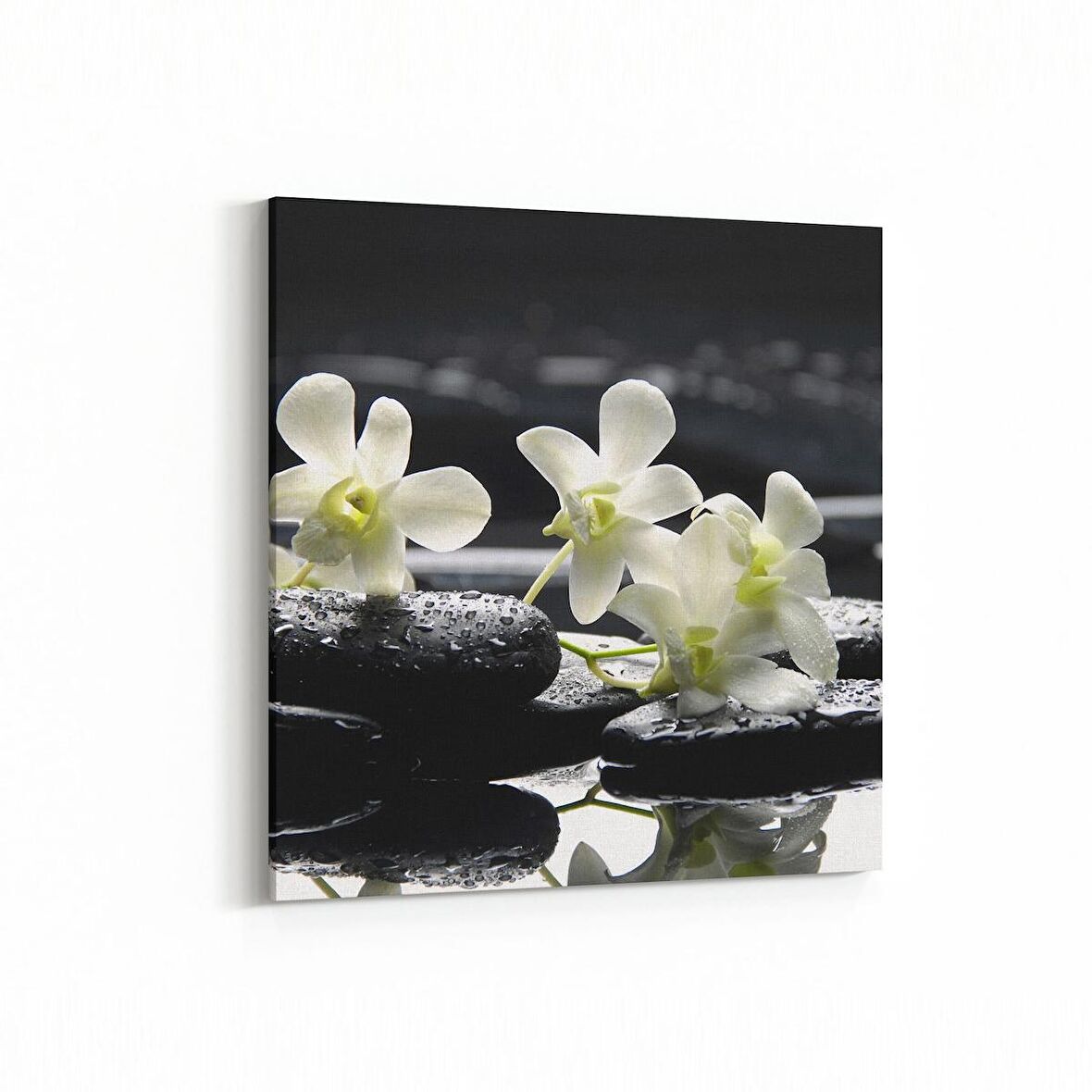 Olla 17101K Spa / Masaj Görseli Kare Kanvas Tablo (Ölçü: 100X100)