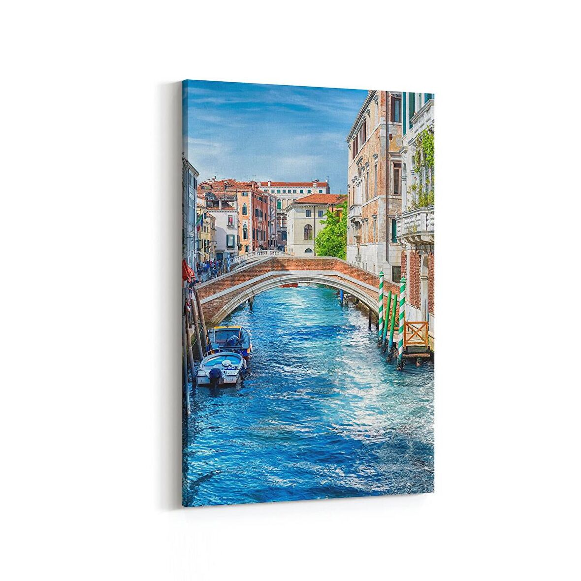 Olla 17956D Yapı Görseli Dikey Kanvas Tablo (Ölçü: 60X90)