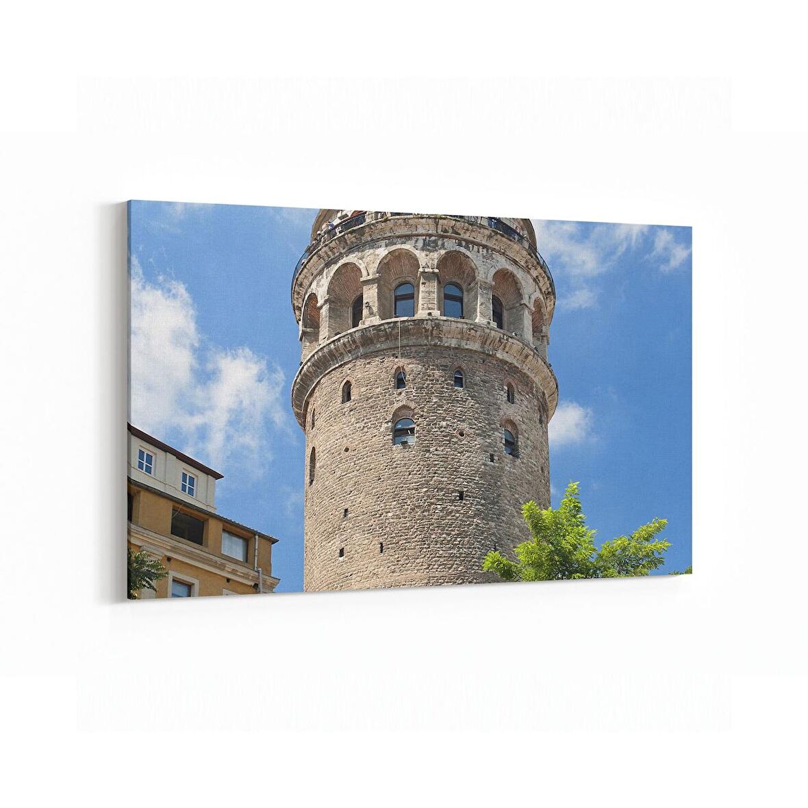 Olla 18981Y Yapı Görseli Yatay Kanvas Tablo (Ölçü: 120X80)