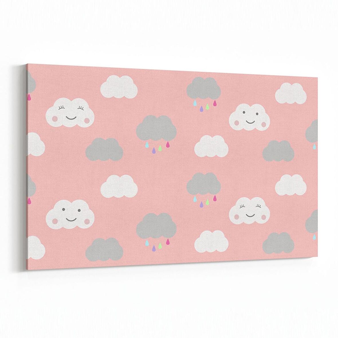 Olla 12707Y Çocuk Odası Görseli Yatay Kanvas Tablo (Ölçü: 150X100)