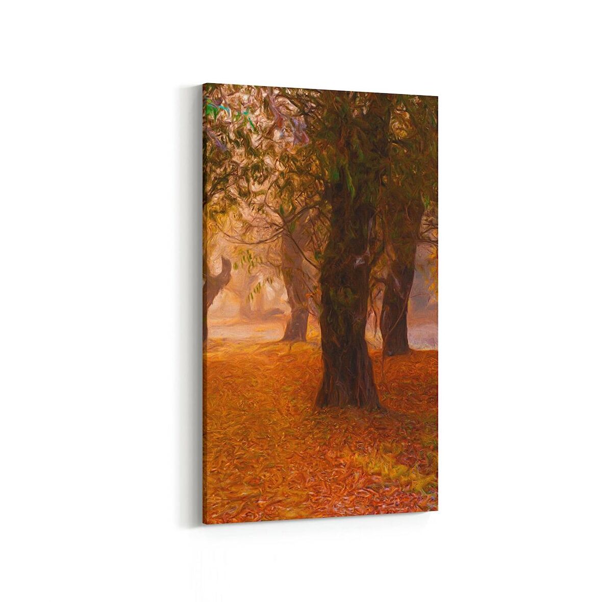 Olla 14584DD Doğa / Manzara Görseli Dikey Dar Kanvas Tablo (Ölçü: 30X60)