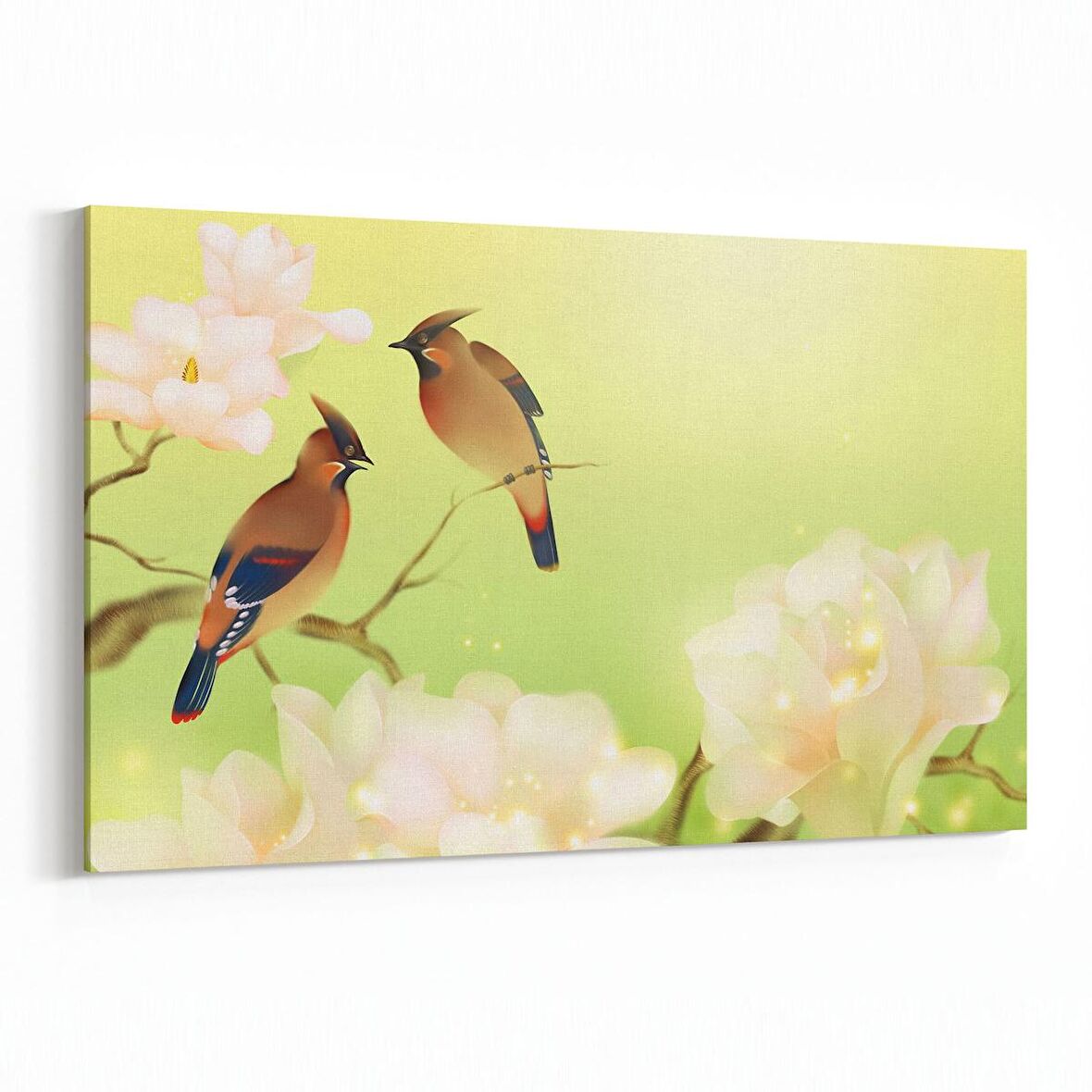 Olla 11737Y Orkide Çiçek Görseli Yatay Kanvas Tablo (Ölçü: 120X80)