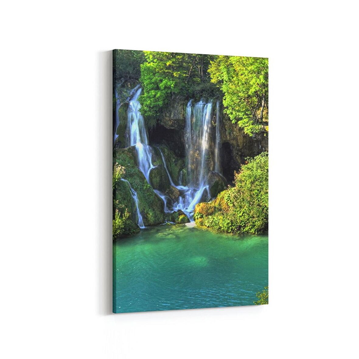 Olla 13640D Doğa / Manzara Görseli Dikey Kanvas Tablo (Ölçü: 20X30)