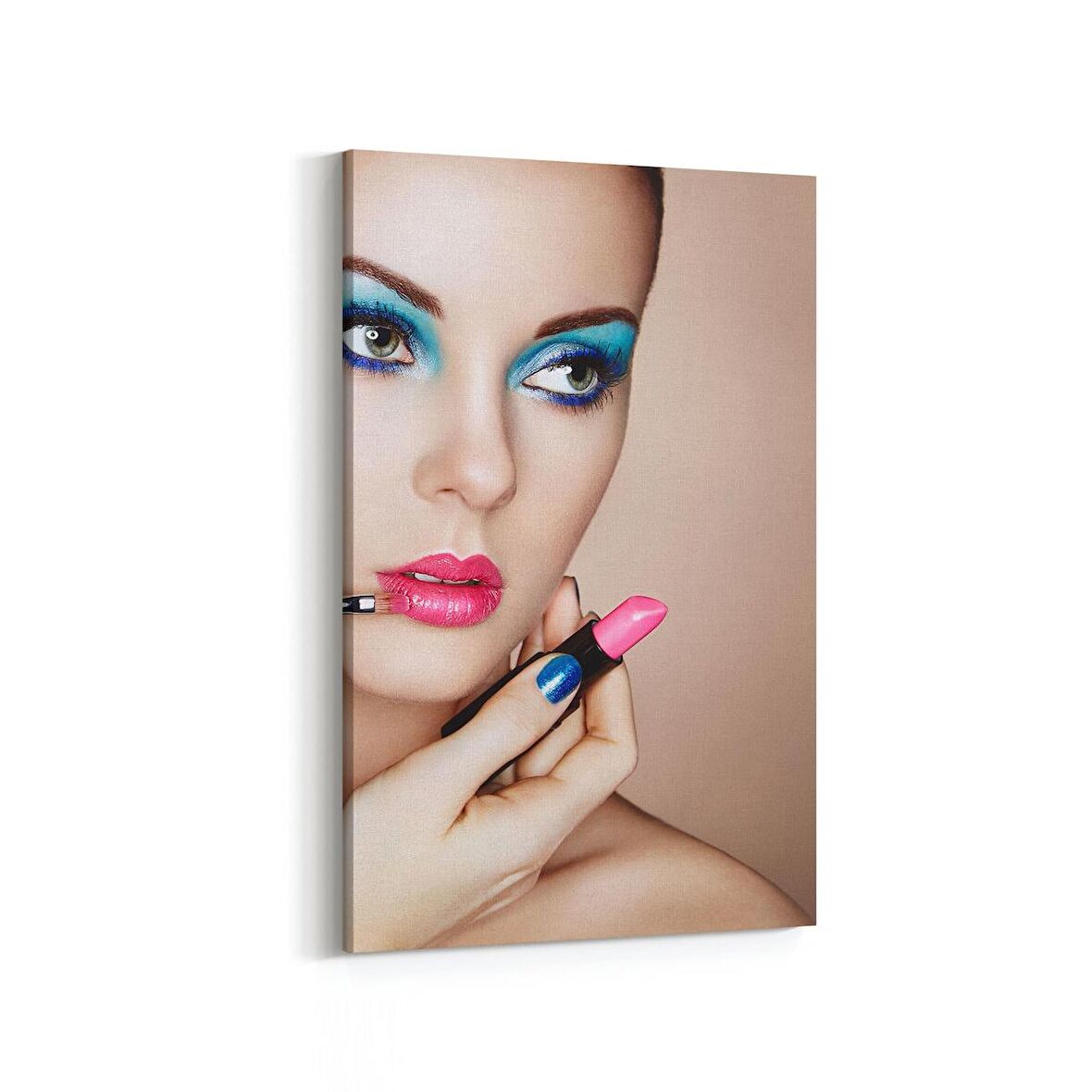 Olla 16773D Model / Manken Görseli Dikey Kanvas Tablo (Ölçü: 60X90)