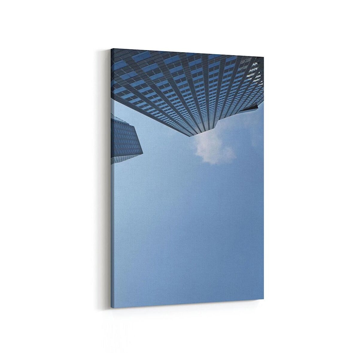 Olla 18717D Yapı Görseli Dikey Kanvas Tablo (Ölçü: 100X150)