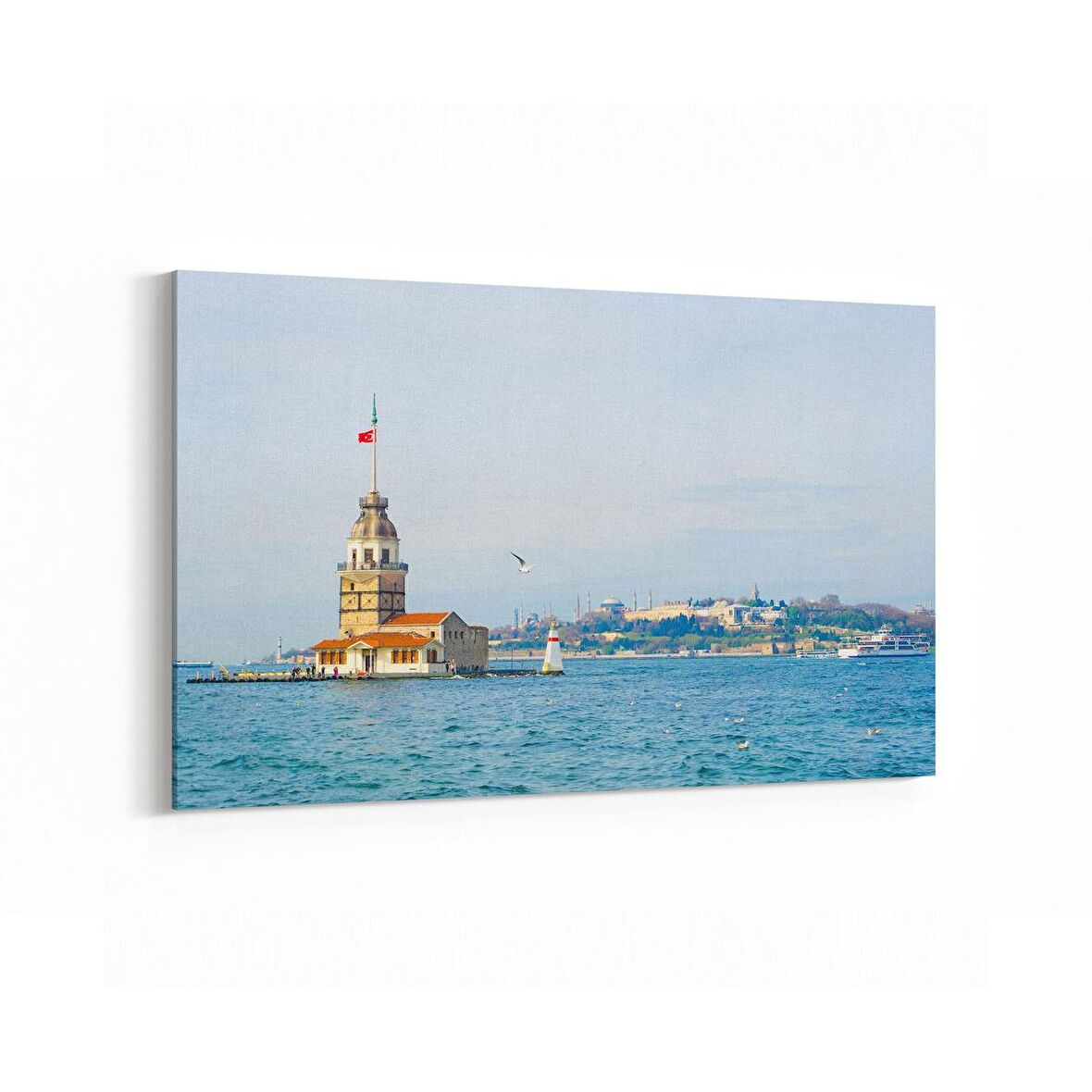 Olla 18121Y Yapı Görseli Yatay Kanvas Tablo (Ölçü: 45X30)