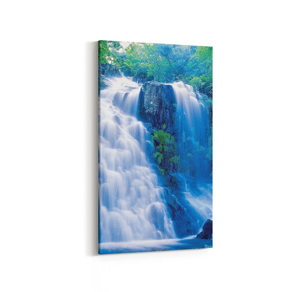 Olla 13613DD Doğa / Manzara Görseli Dikey Dar Kanvas Tablo (Ölçü: 60X120)