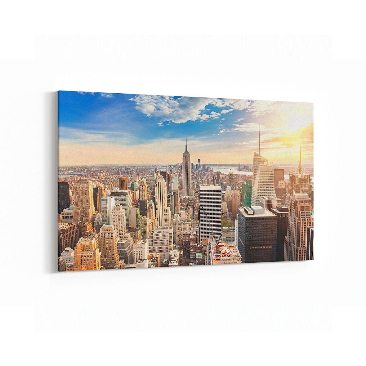 Olla 18410Y Yapı Görseli Yatay Kanvas Tablo (Ölçü: 90X60)