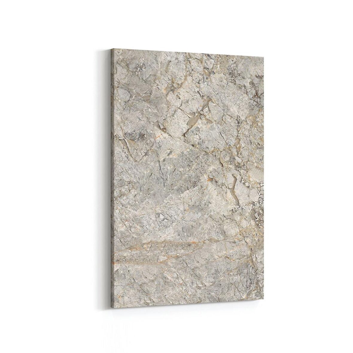 Olla 16693D Mermer Desen Görsel Dikey Kanvas Tablo (Ölçü: 60X90)