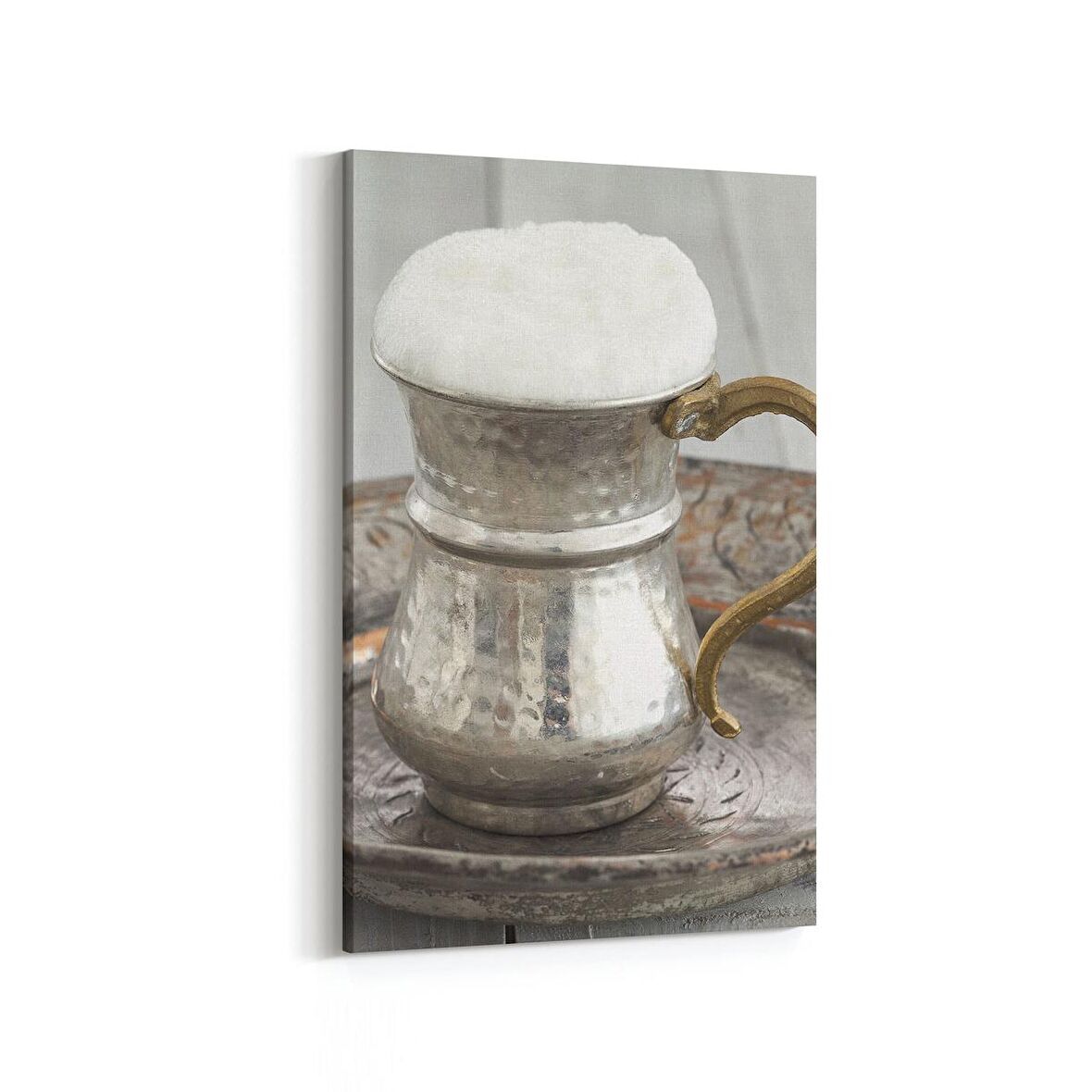 Olla 15199D Gıda Görseli Dikey Kanvas Tablo (Ölçü: 60X90)