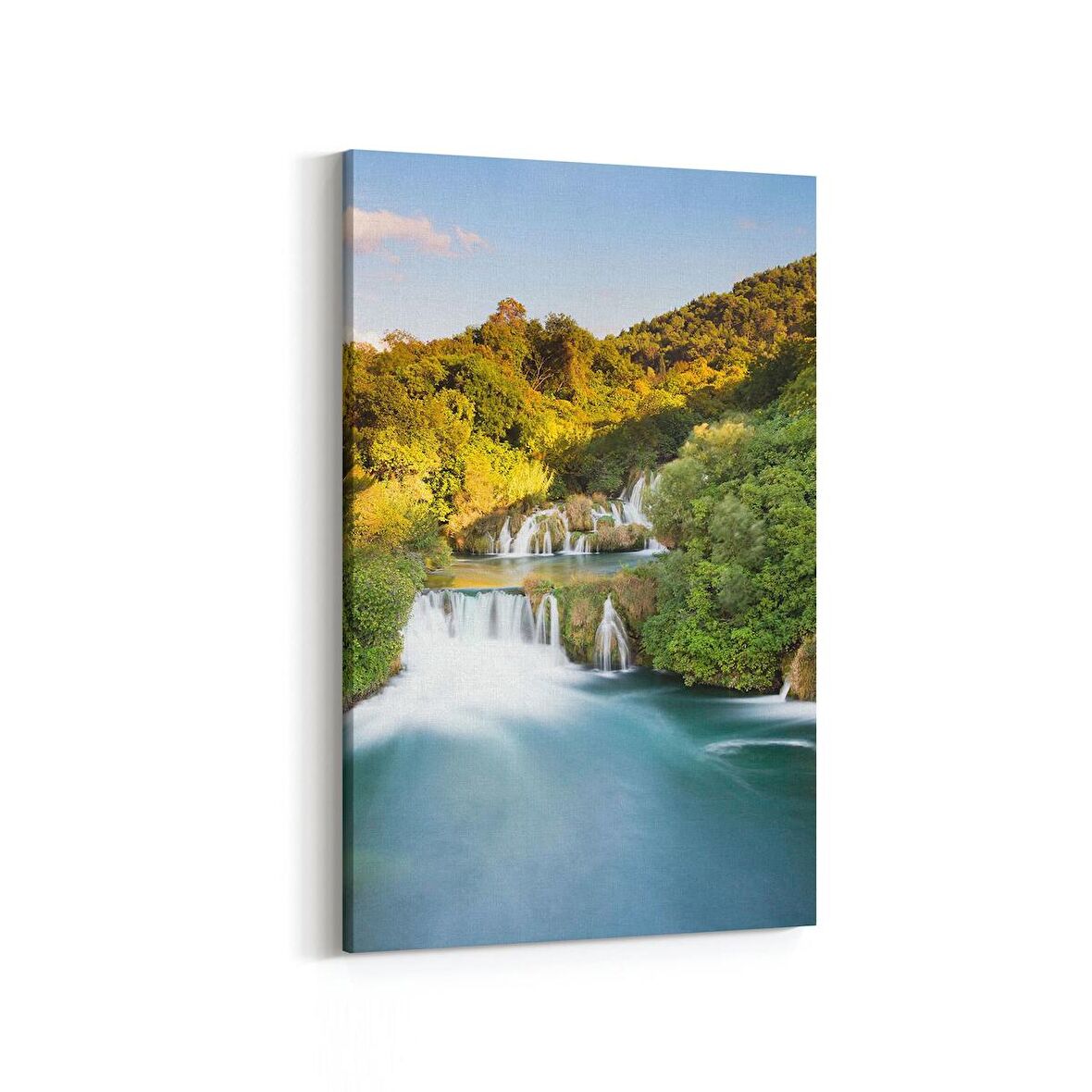 Olla 13398D Doğa / Manzara Görseli Dikey Kanvas Tablo (Ölçü: 100X150)