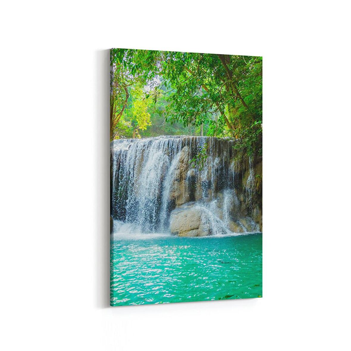 Olla 13675D Doğa / Manzara Görseli Dikey Kanvas Tablo (Ölçü: 60X90)