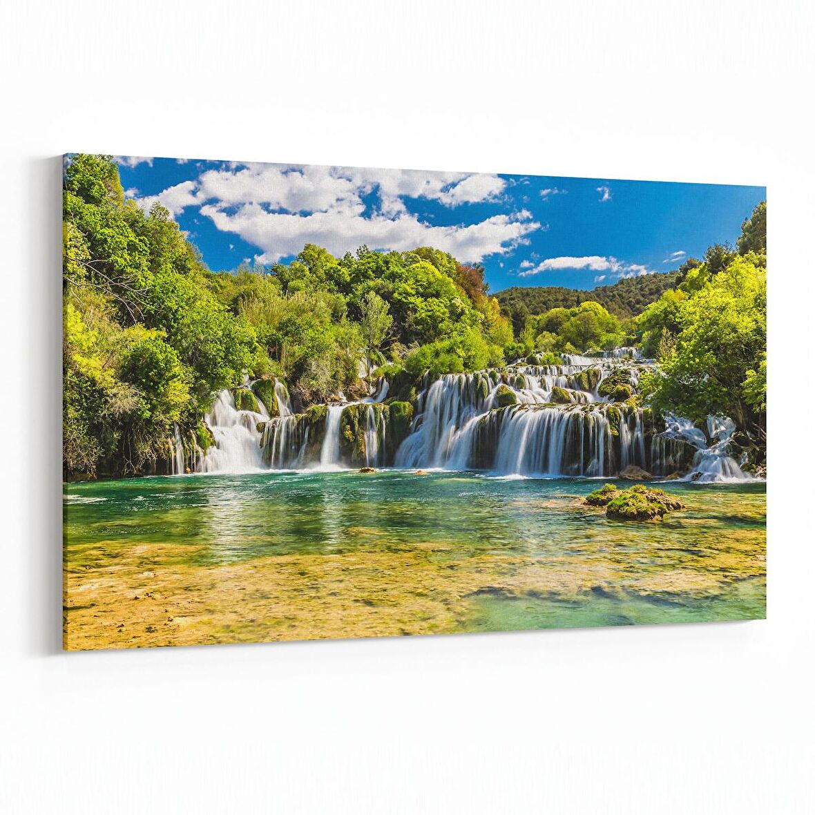 Olla 13995Y Doğa / Manzara Görseli Yatay Kanvas Tablo (Ölçü: 45X30)