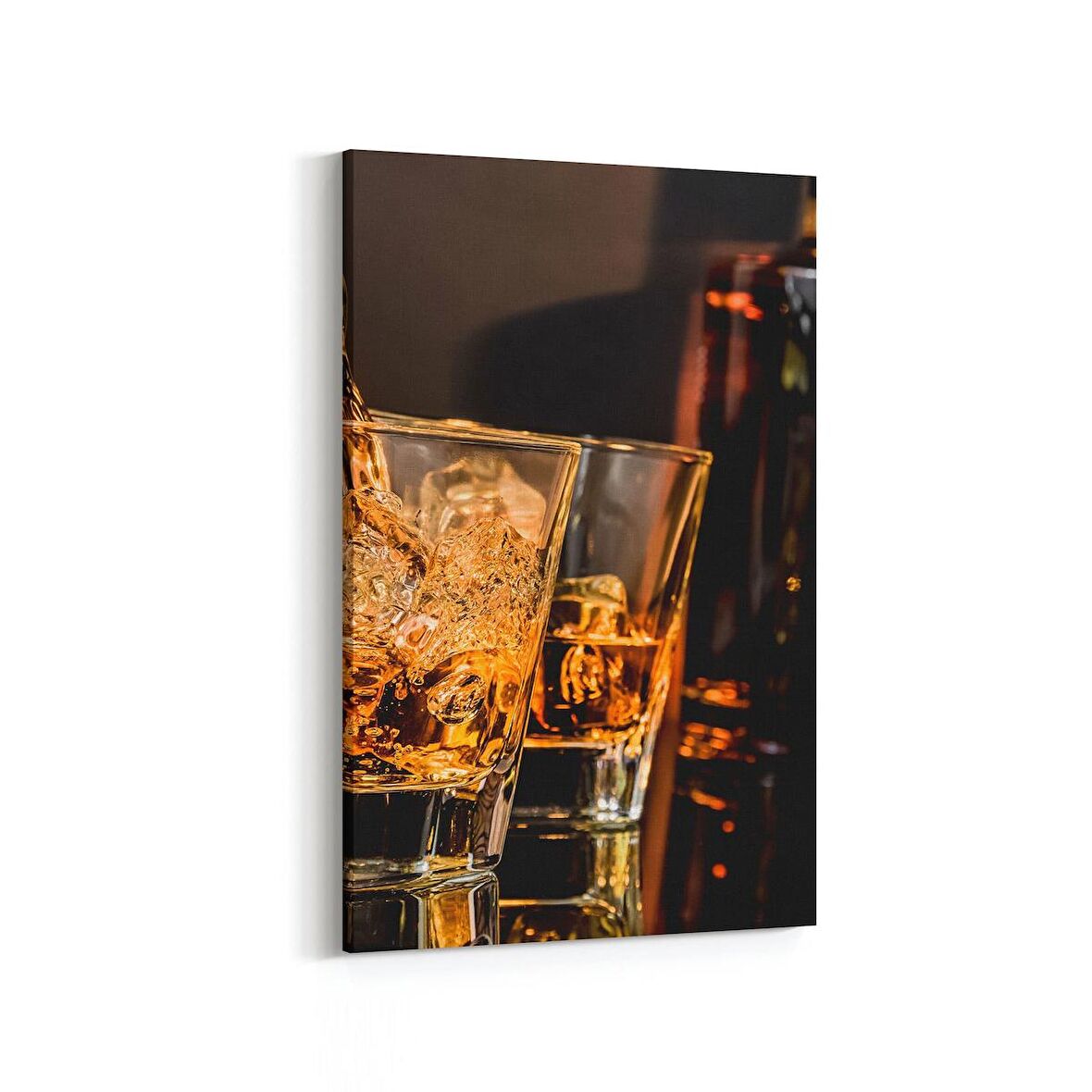 Olla 15154D Gıda Görseli Dikey Kanvas Tablo (Ölçü: 60X90)