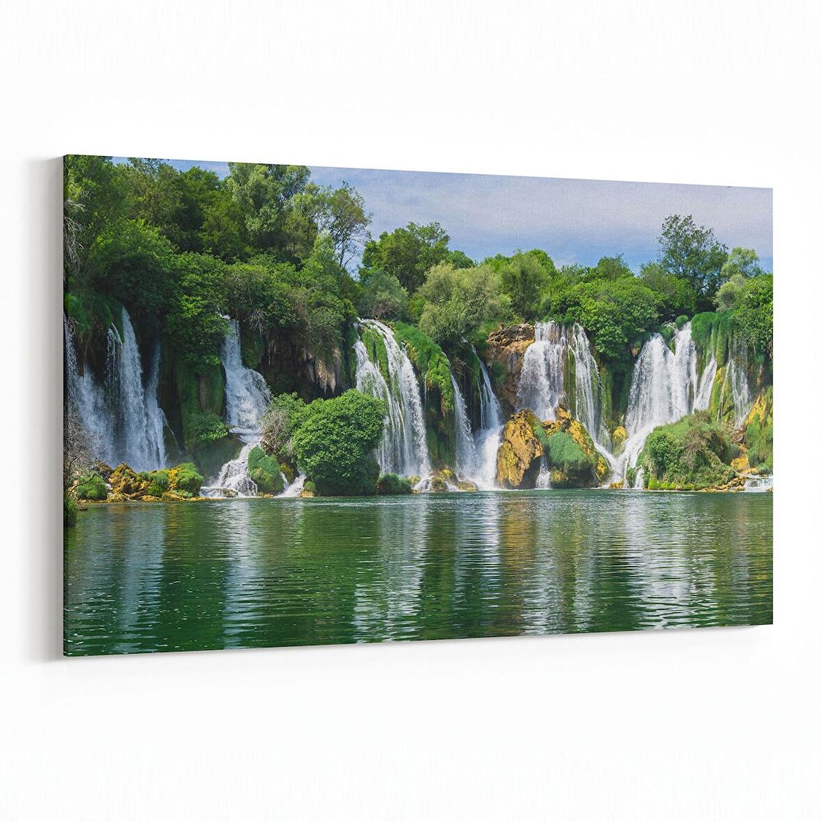 Olla 14438Y Doğa / Manzara Görseli Yatay Kanvas Tablo (Ölçü: 150X100)