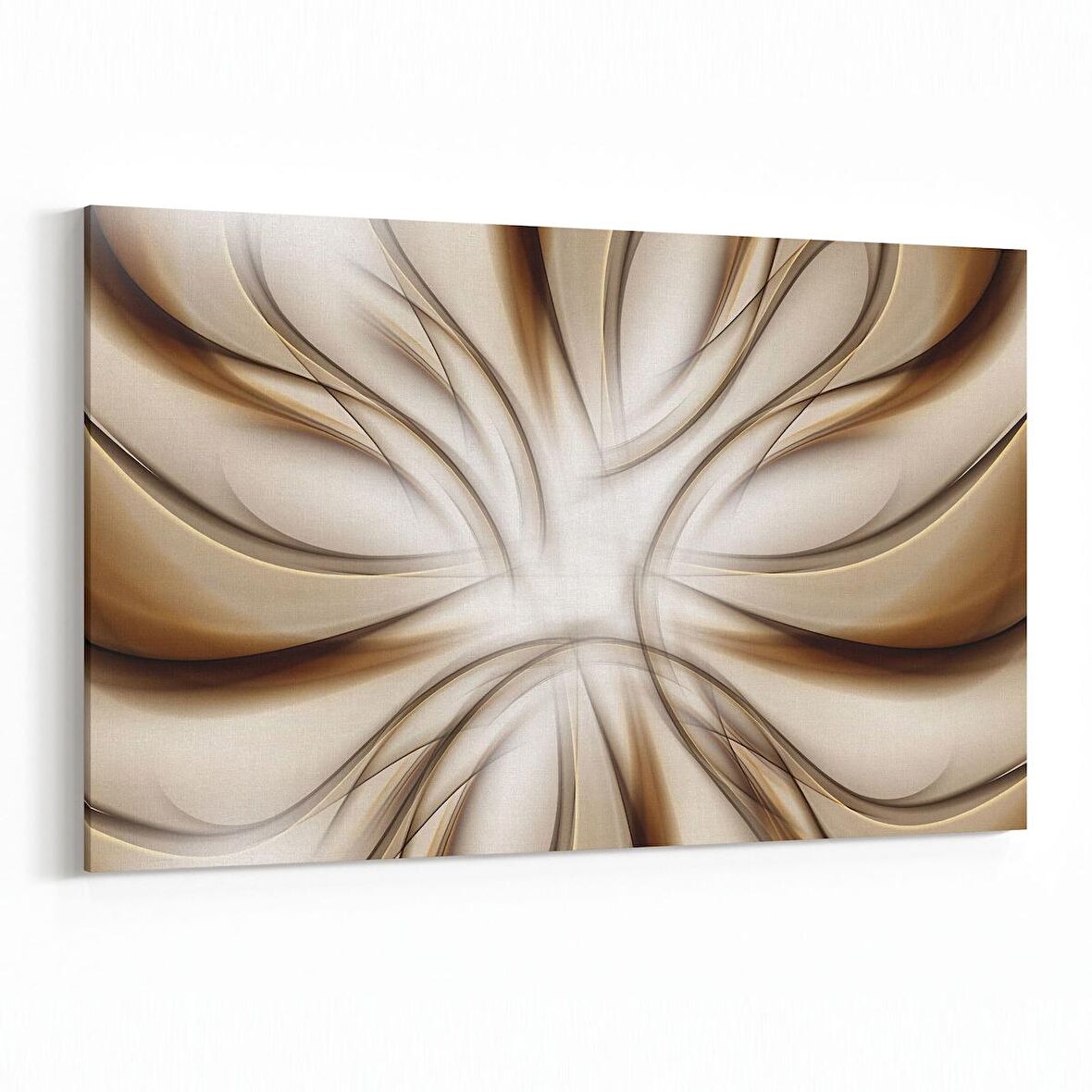 Olla 10162Y Abstract Görsel Yatay Kanvas Tablo (Ölçü: 70X50)