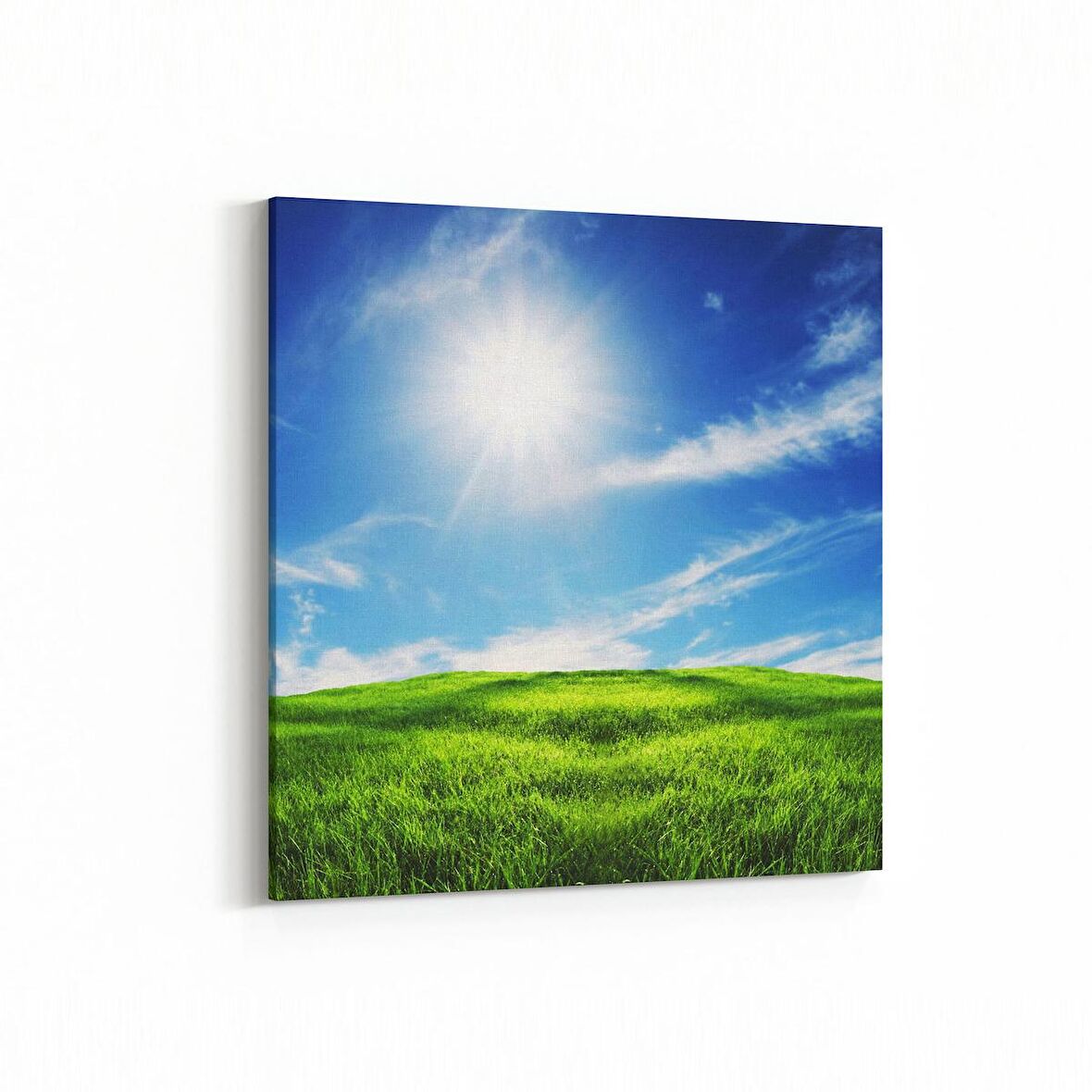 Olla 14626K Doğa / Manzara Görseli Kare Kanvas Tablo (Ölçü: 25X25)