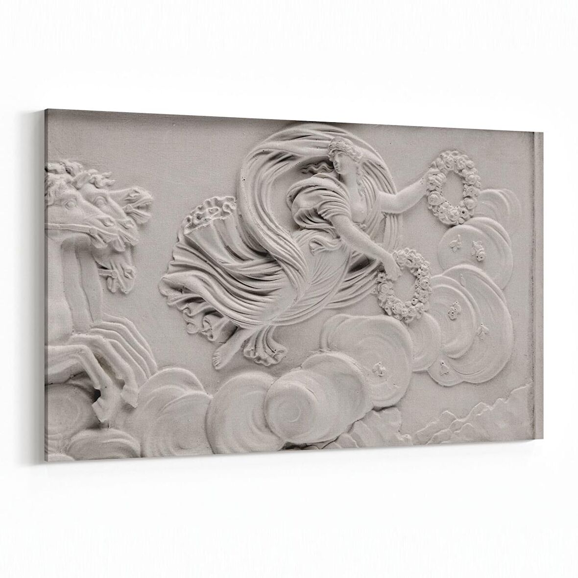 Olla 16274Y Heykel / Sanat Görseli Yatay Kanvas Tablo (Ölçü: 90X60)