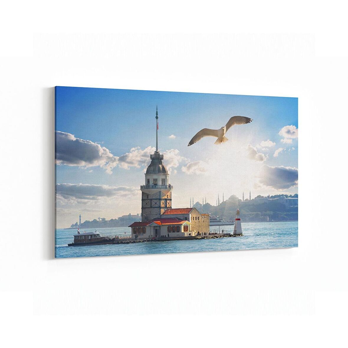 Olla 18910Y Yapı Görseli Yatay Kanvas Tablo (Ölçü: 70X50)