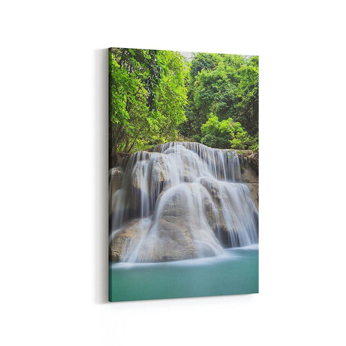 Olla 13703D Doğa / Manzara Görseli Dikey Kanvas Tablo (Ölçü: 100X150)