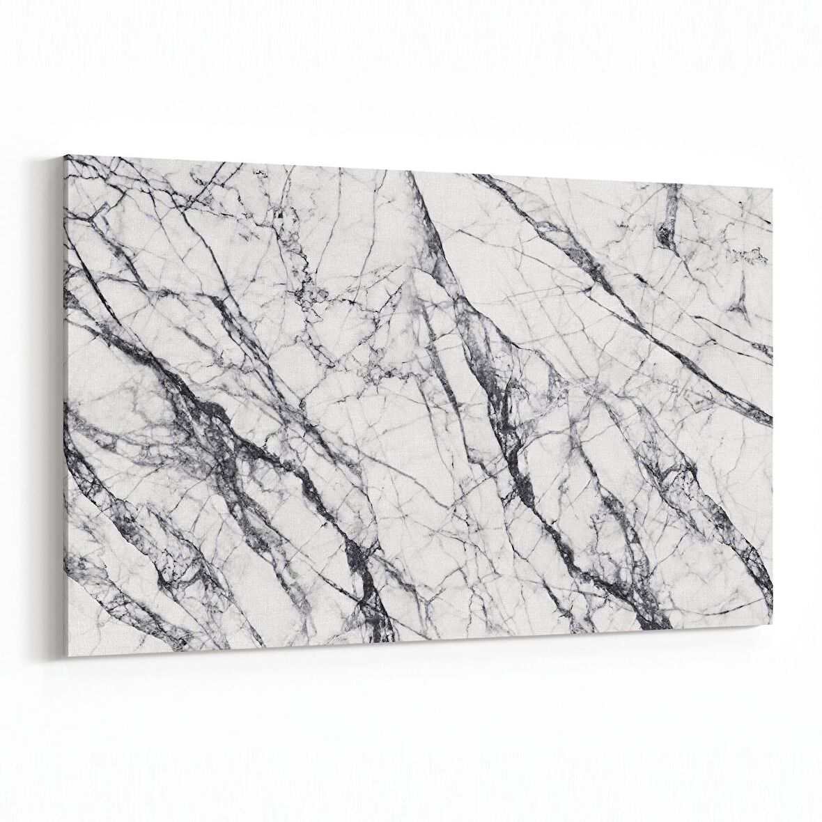 Olla 16724Y Mermer Desen Görsel Yatay Kanvas Tablo (Ölçü: 120X80)