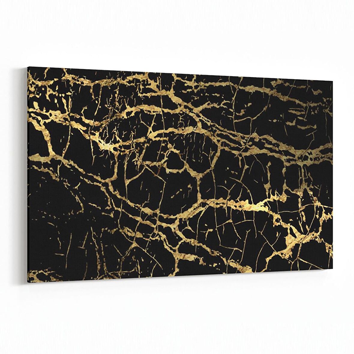 Olla 16730Y Mermer Desen Görsel Yatay Kanvas Tablo (Ölçü: 150X100)